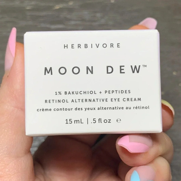 NWT Herbivore Moon Dew Retinol Alternative Eye Cream - Picture 6 of 9